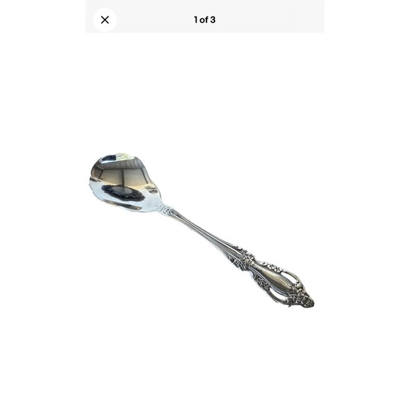 Oneida RAPHAEL Serving Spoon Stainless Shell Casserole - Picture 3 of 4